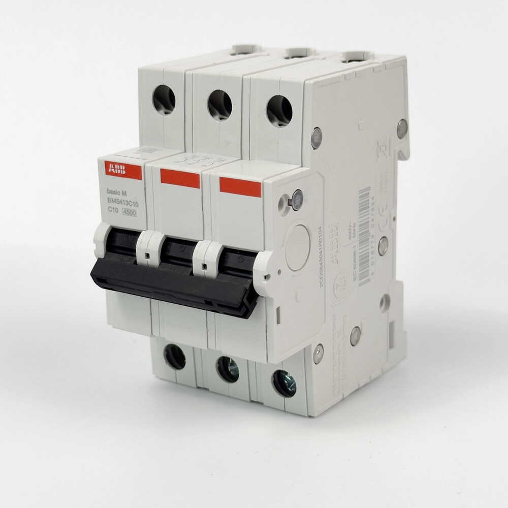 Автоматический выключатель ABB basic M 3P C10 ( 2CDS643041R0104 )